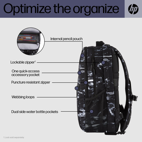 HP Campus XL Marble Stone Backpack HP Campus XL Marble Stone Backpack